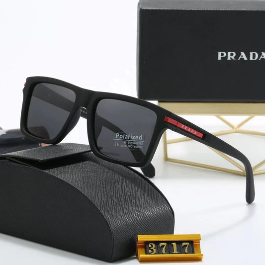 Square Frame Retro Sunglasses 3717