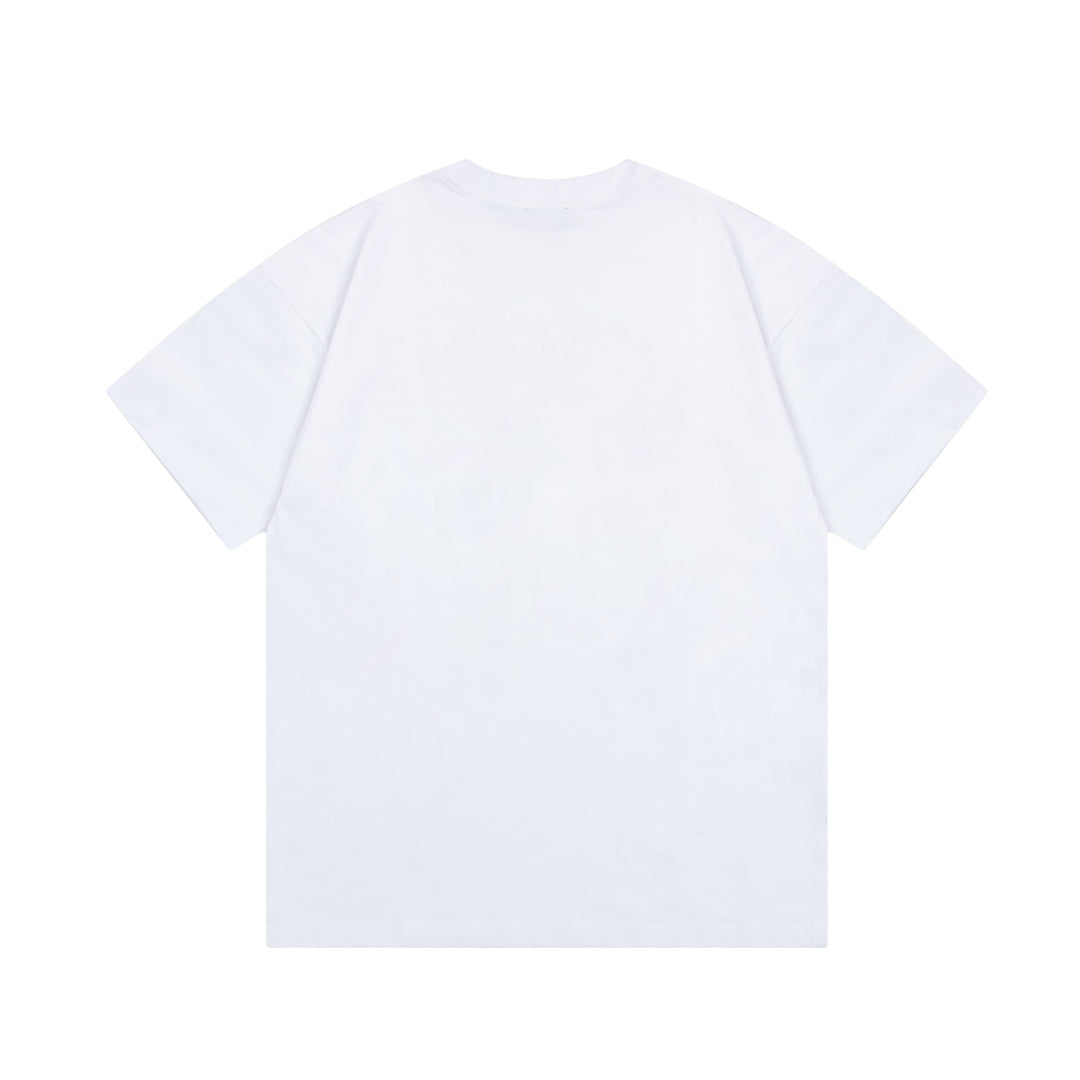 LO's color combination creative foam own logo T-shirt