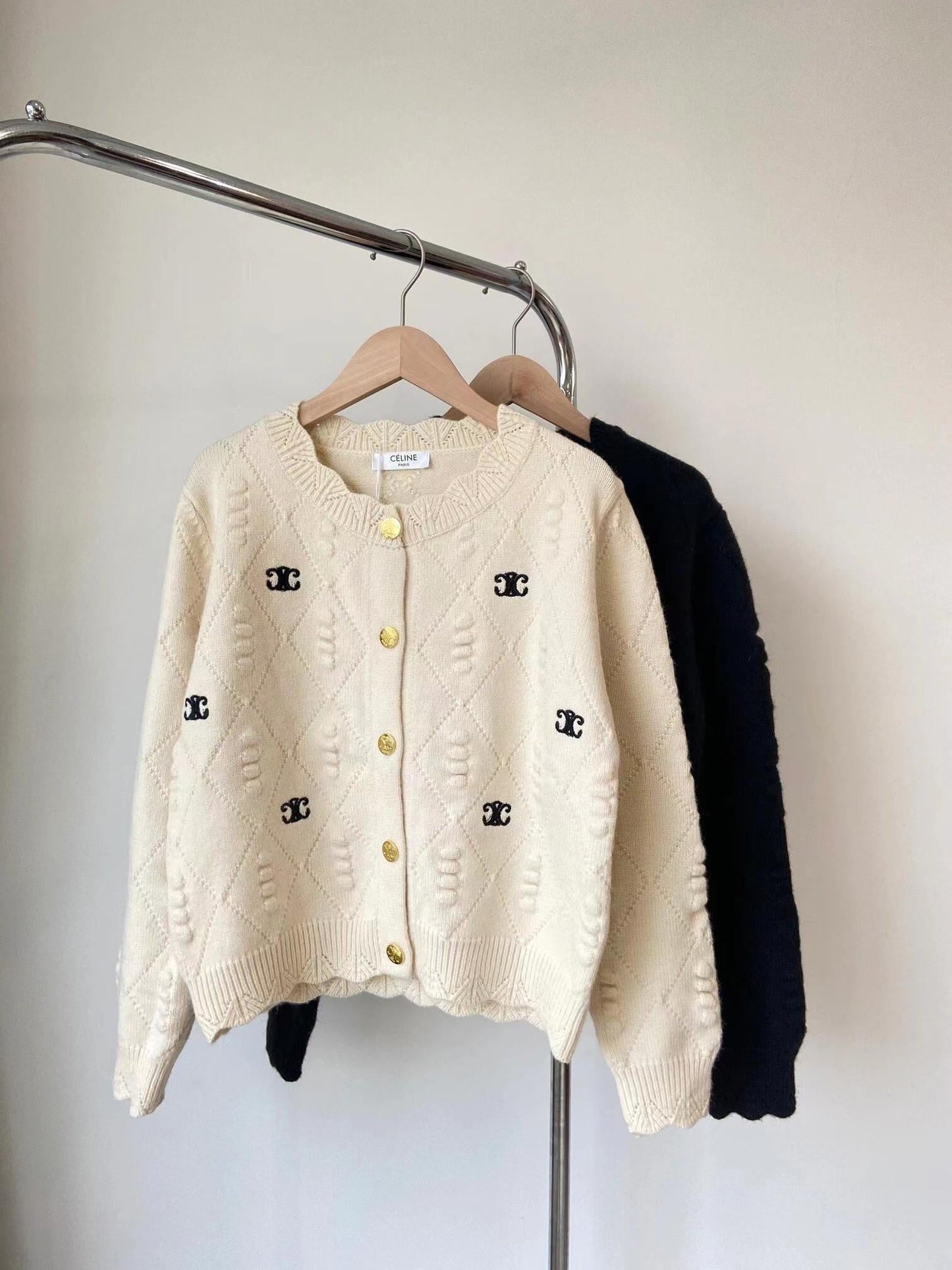 Autumn short sweater coat