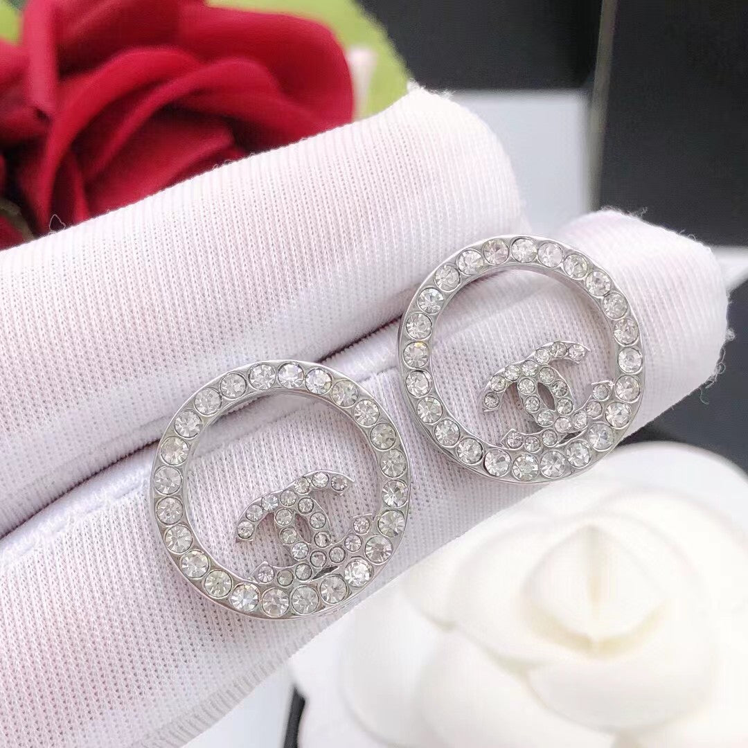 hot style diamond small earrings