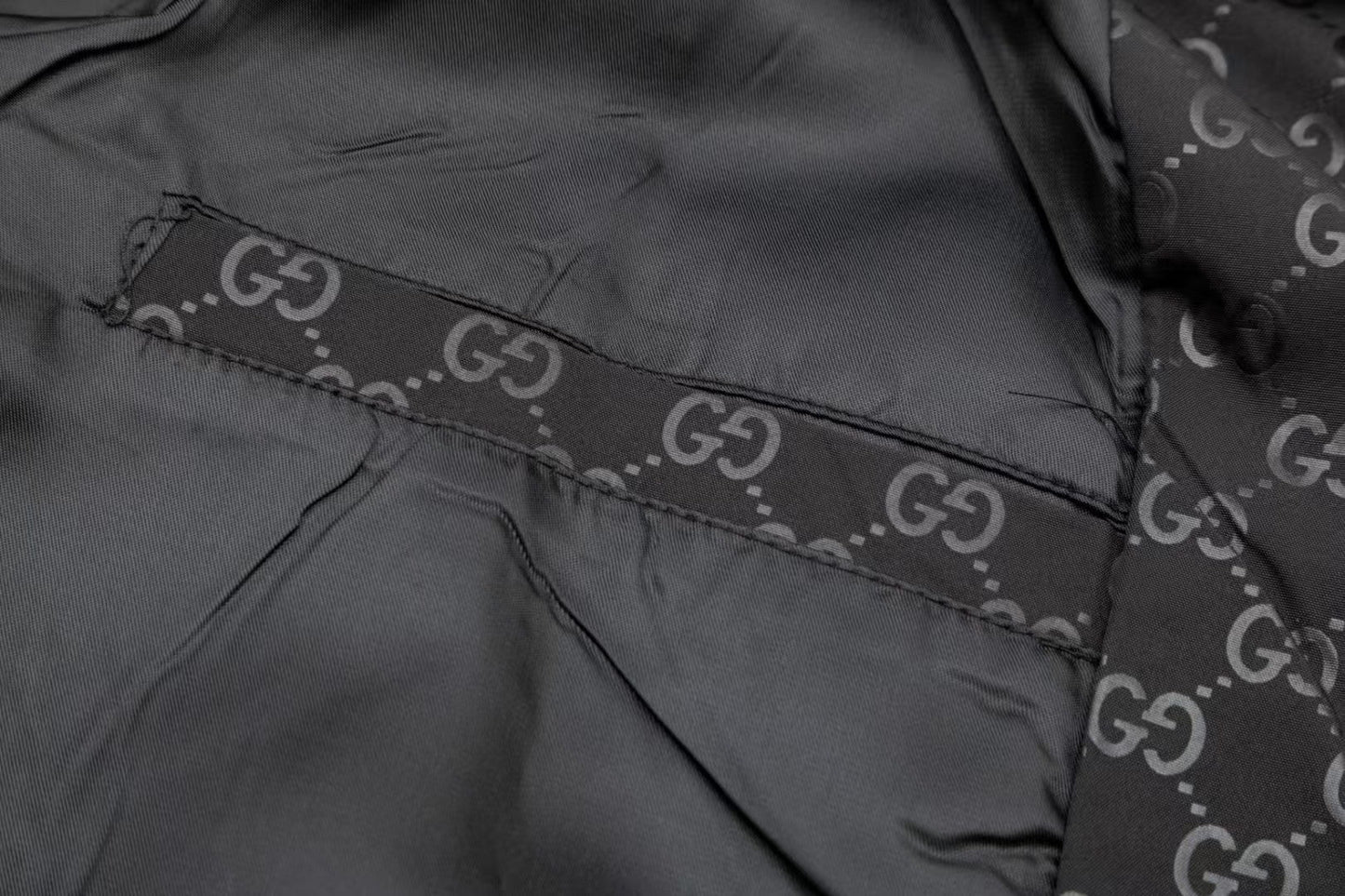 G's classic black zip-up hoodie jacket