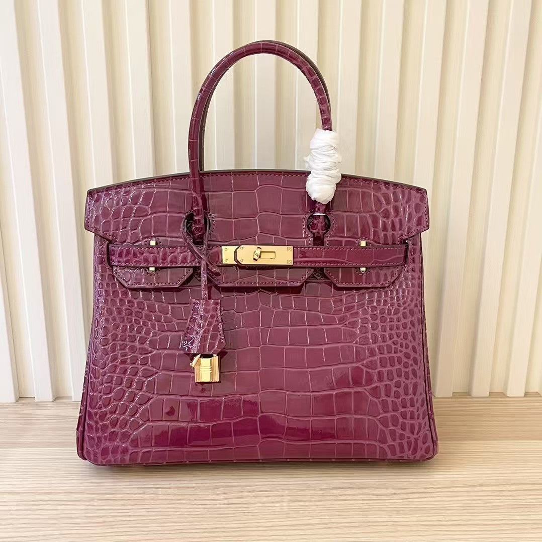 New crocodile pattern bag（30cm）