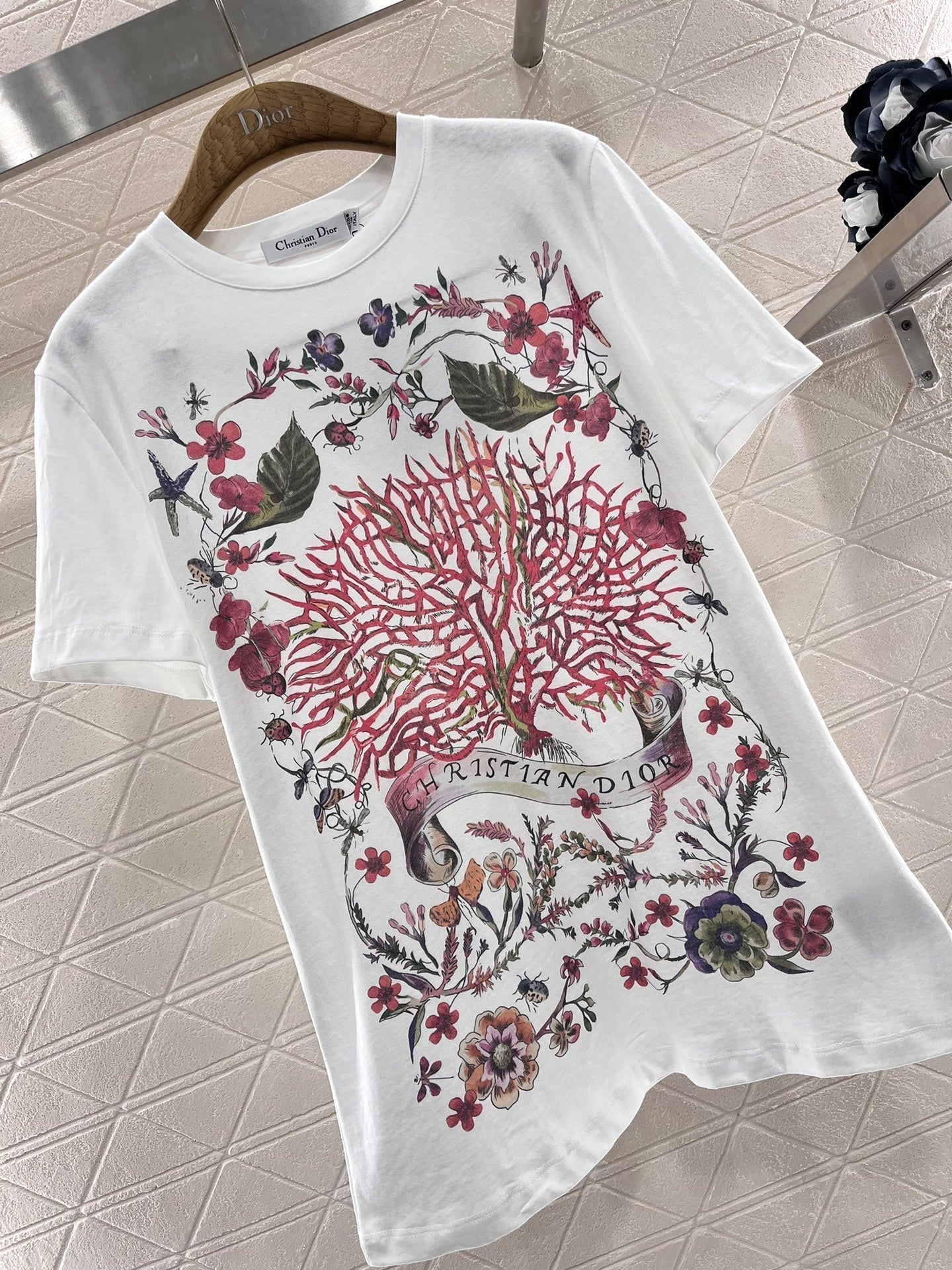 Round neck printed forest style 𝑇𝑒𝑒