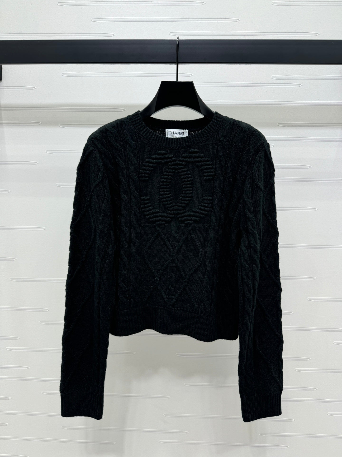 Autumn and winter new knitted round neck pullover jumper