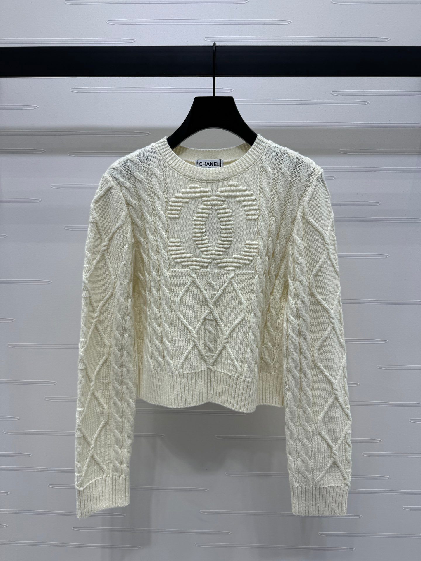 Autumn and winter new knitted round neck pullover jumper