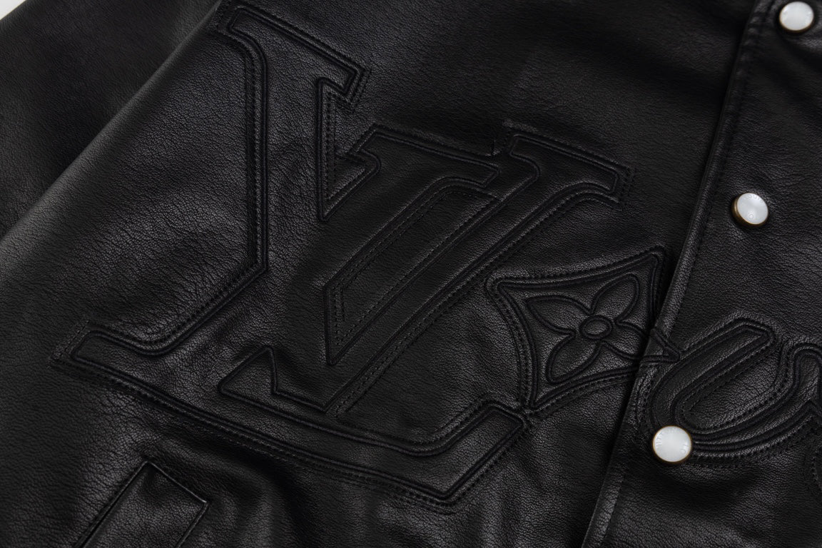 Baseball leather jacket