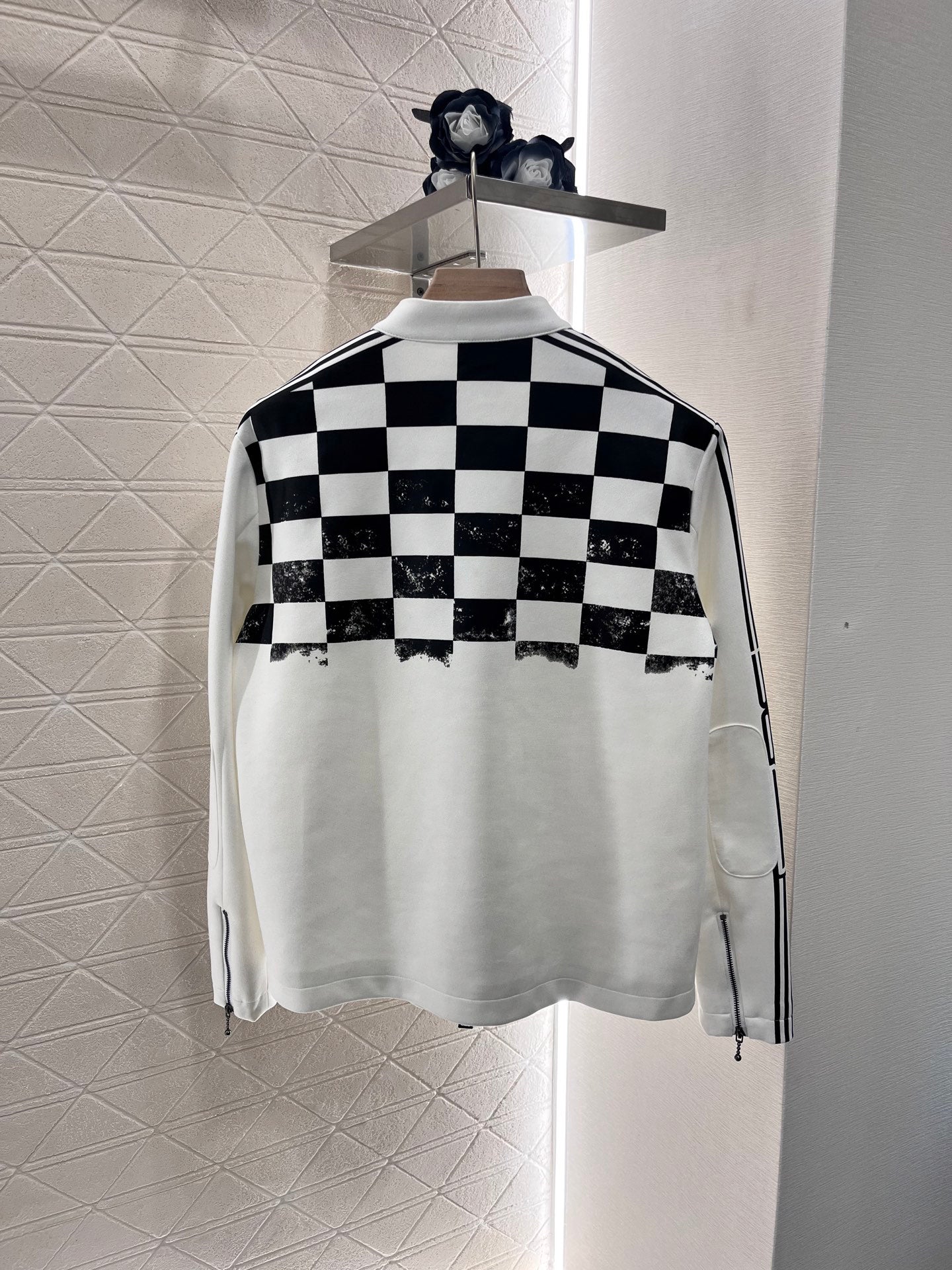 checkerboard jacket