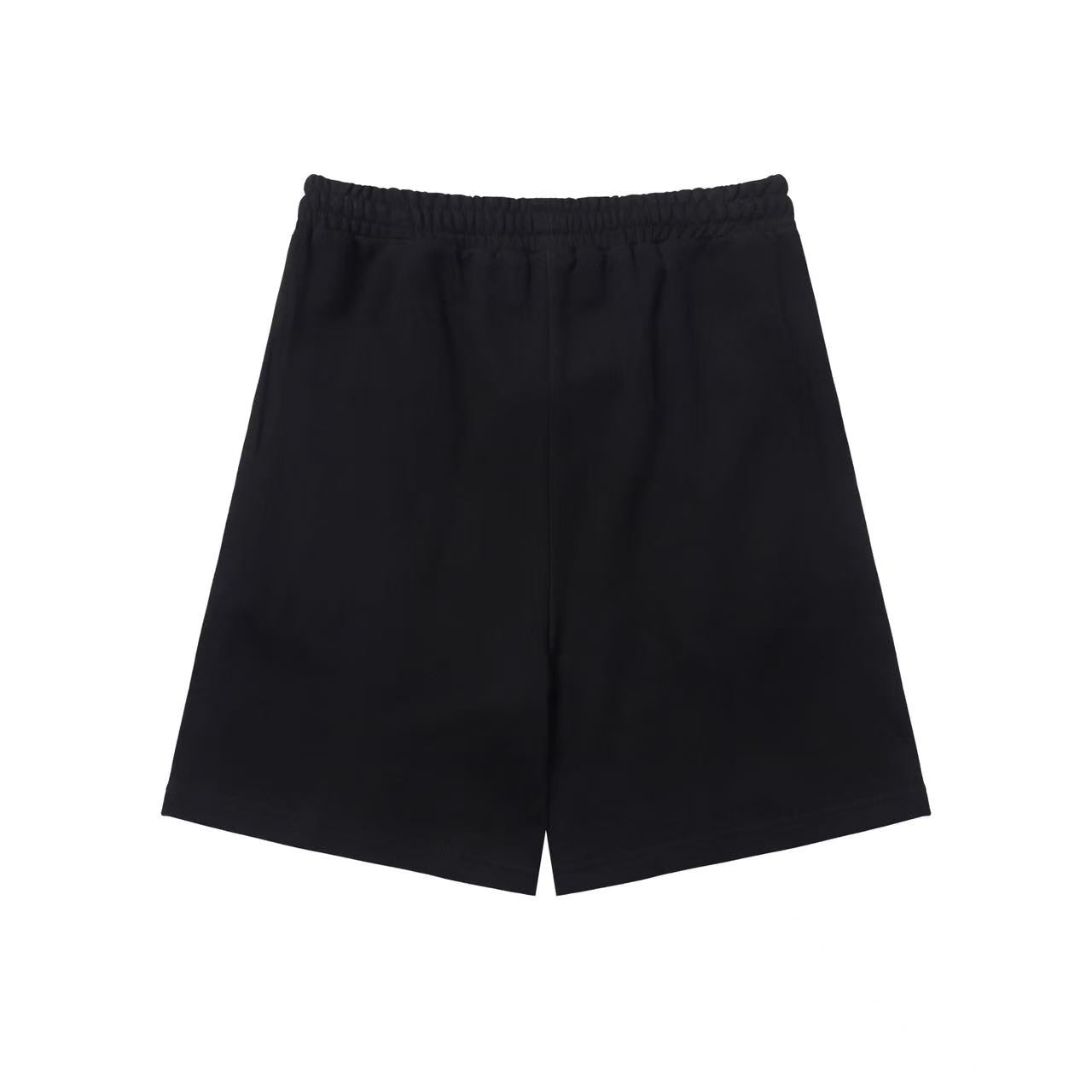 Wool loop shorts