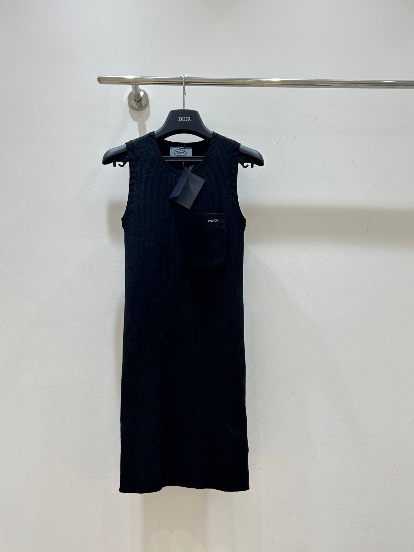 Tank Dress with Chest Pocket