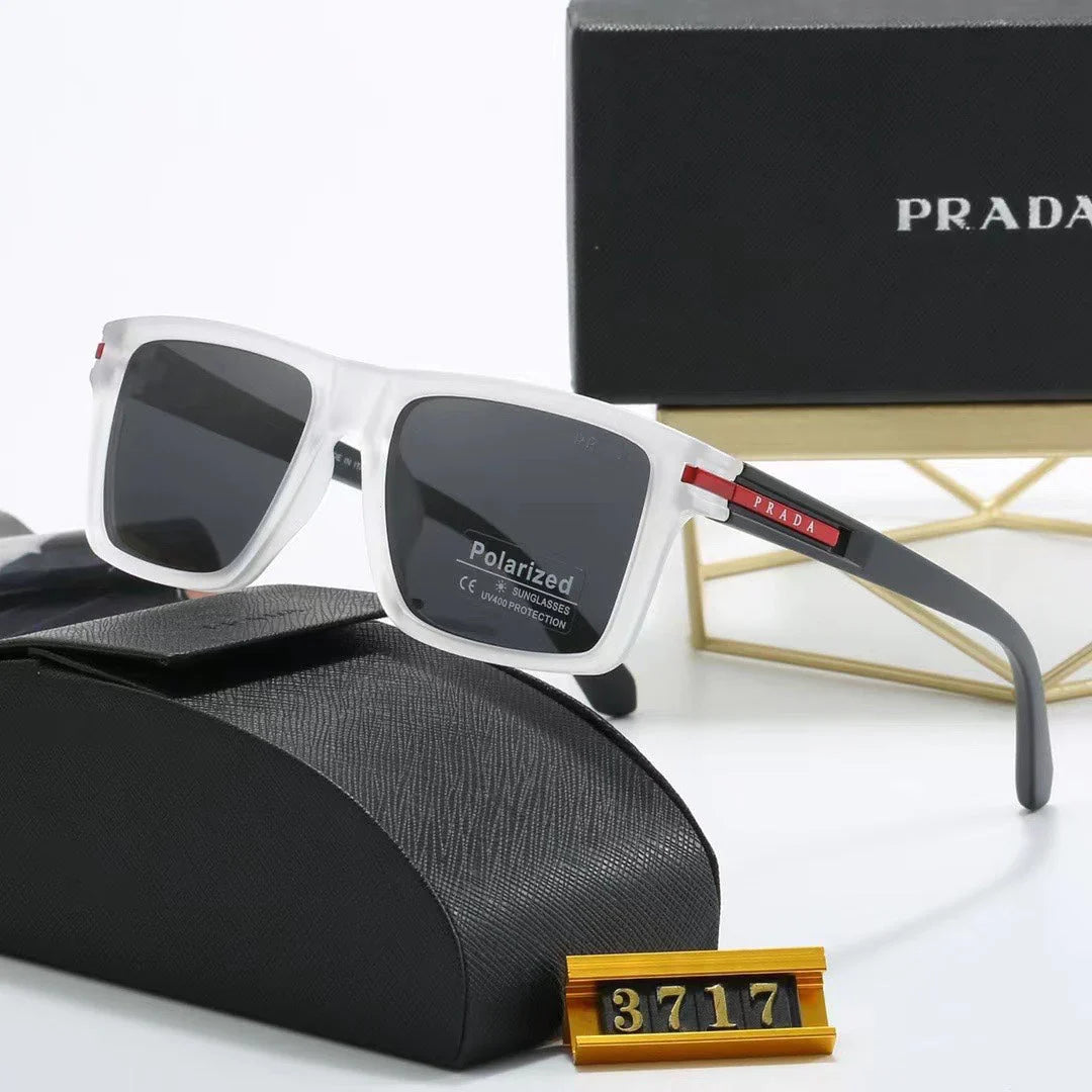 Square Frame Retro Sunglasses 3717