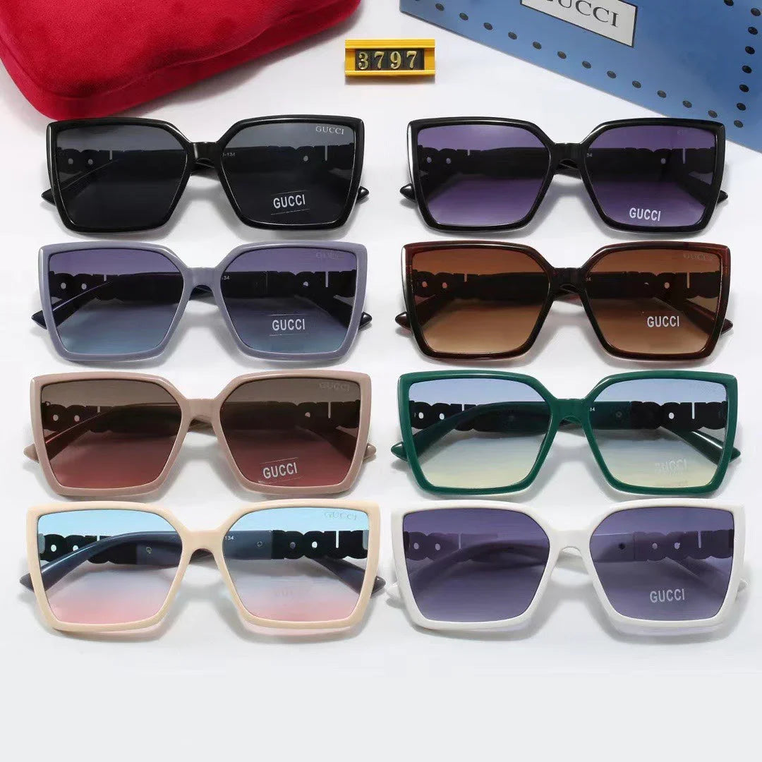 Oversized Square Sunglasses 3797