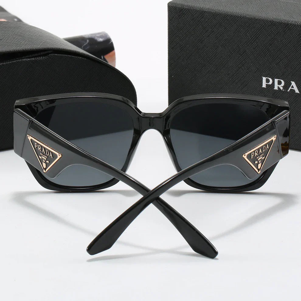 Thick Frame Retro Sunglasses  3819