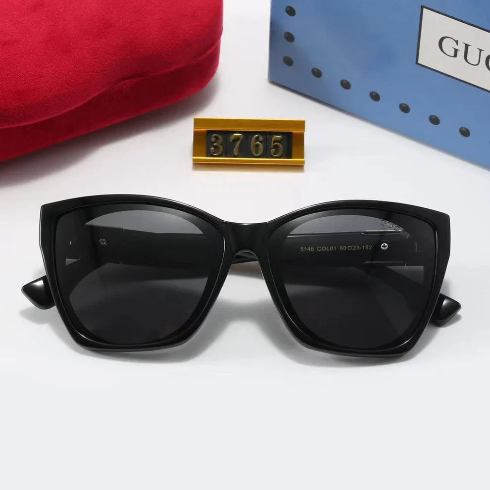 Square Round Frame Sunglasses  3765