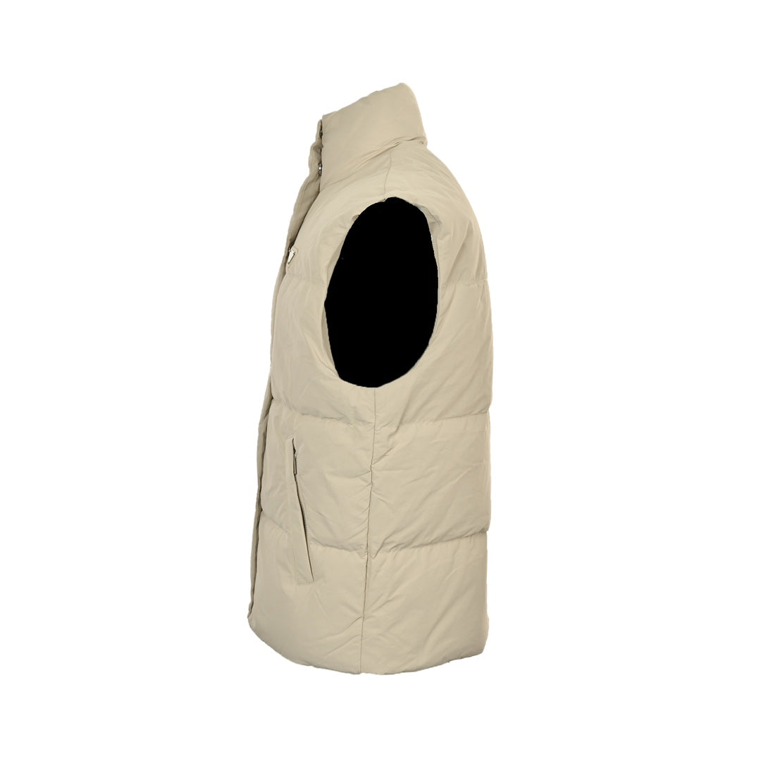 Apricot down vest