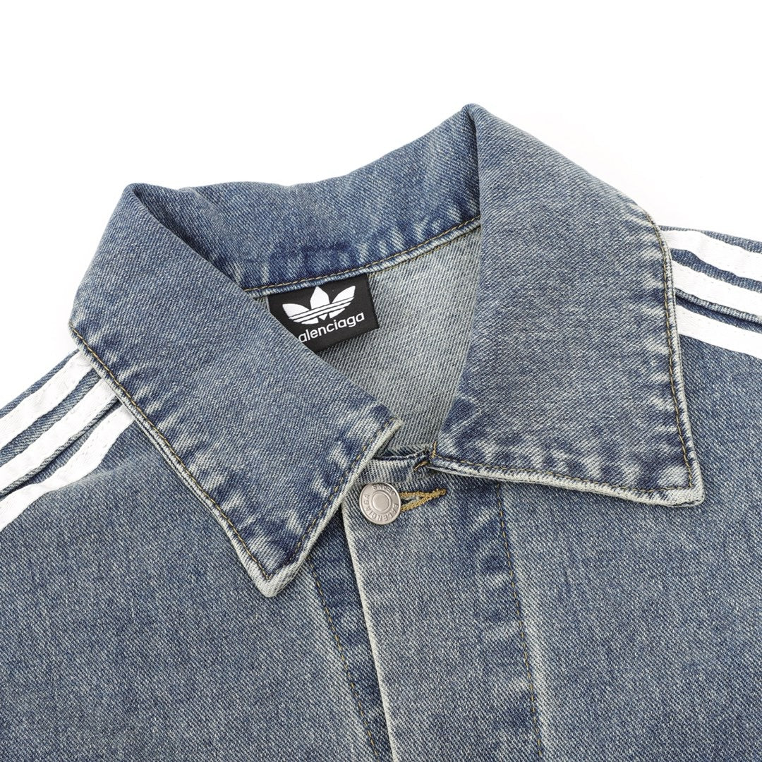 Balen x Adi denim jacket