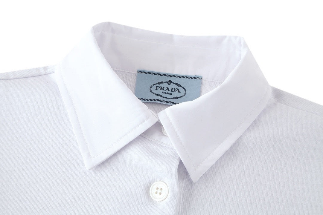 pra embroidered polo shirt