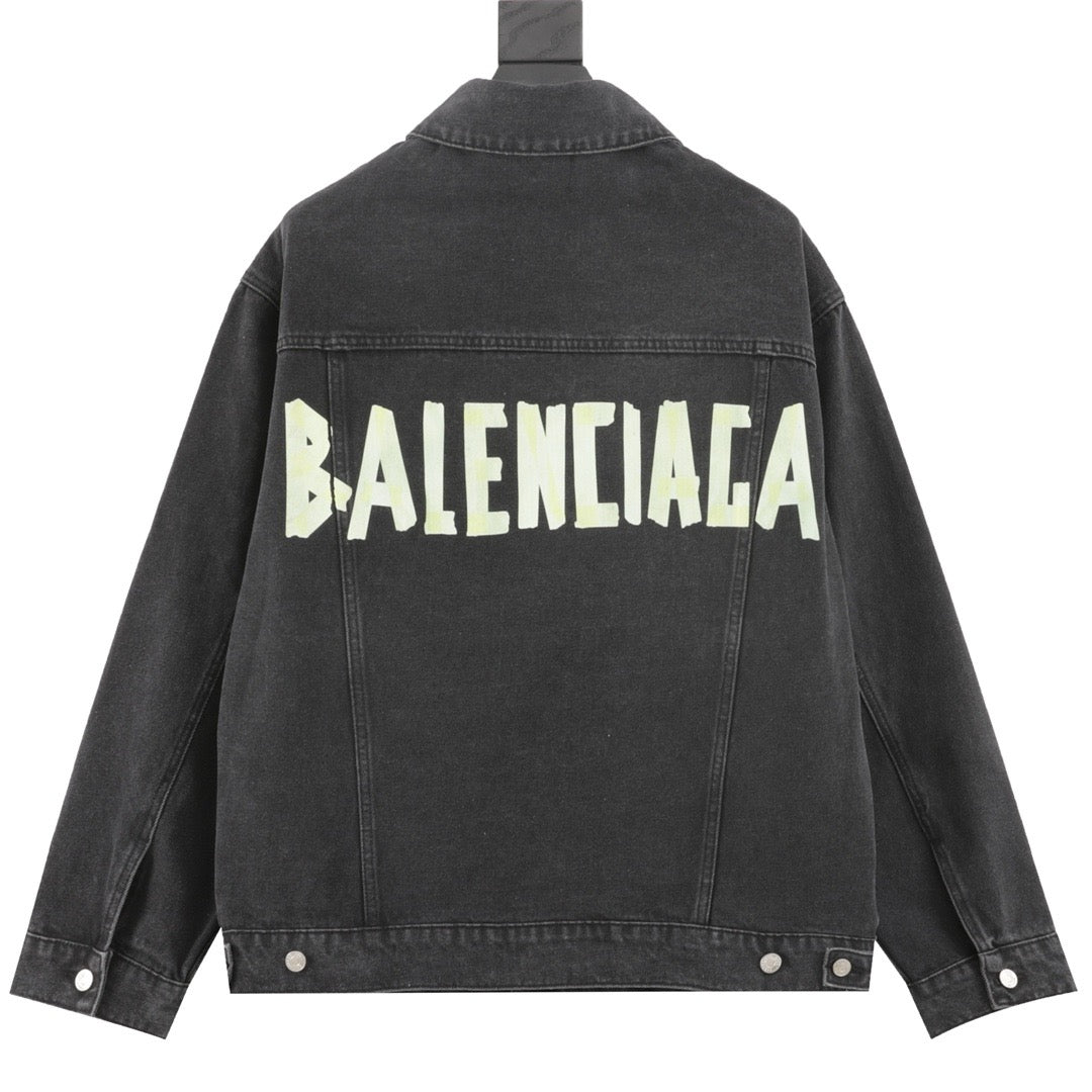 Balen tape denim jacket