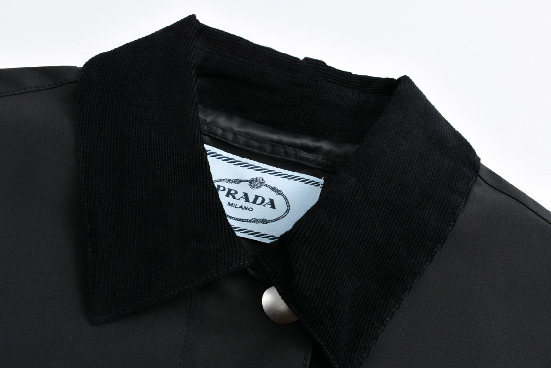 triangle logo work jacket