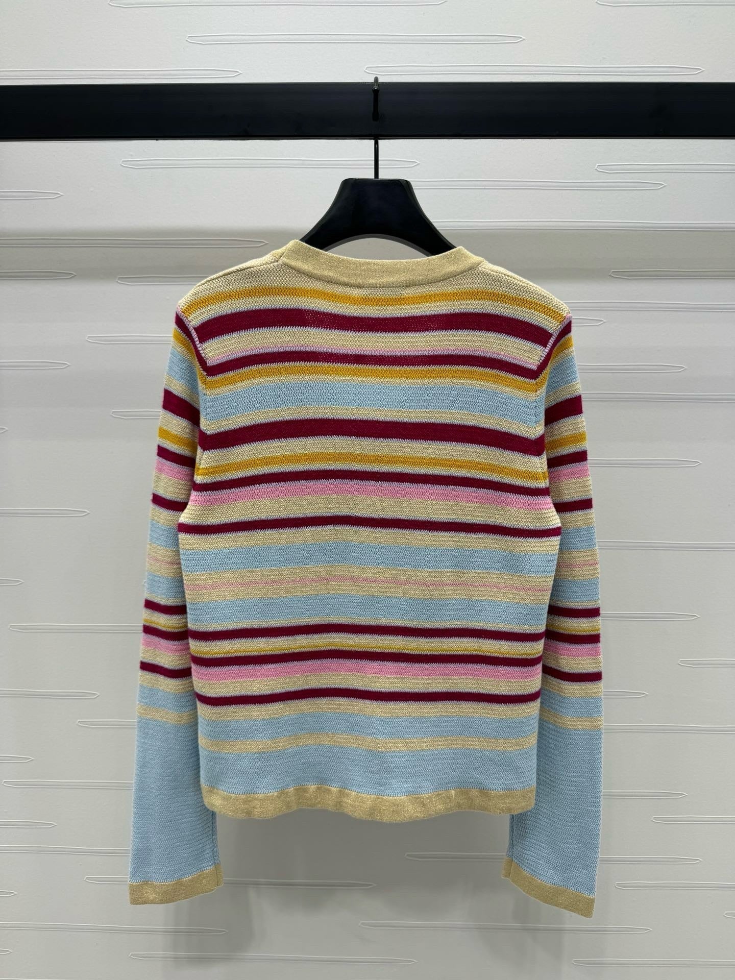 Colorful Striped Cardigan