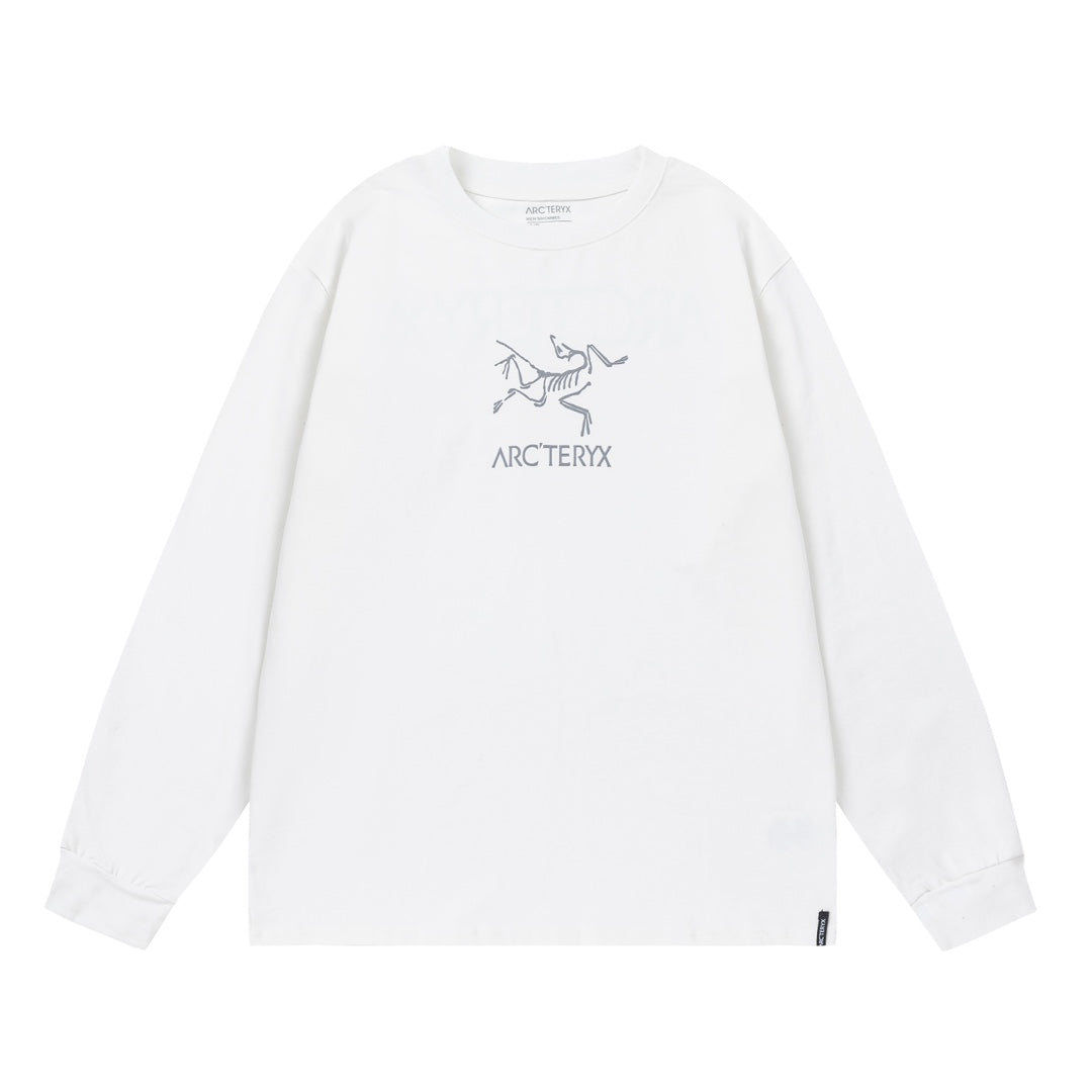 Bird letter logo printed sweatshirt