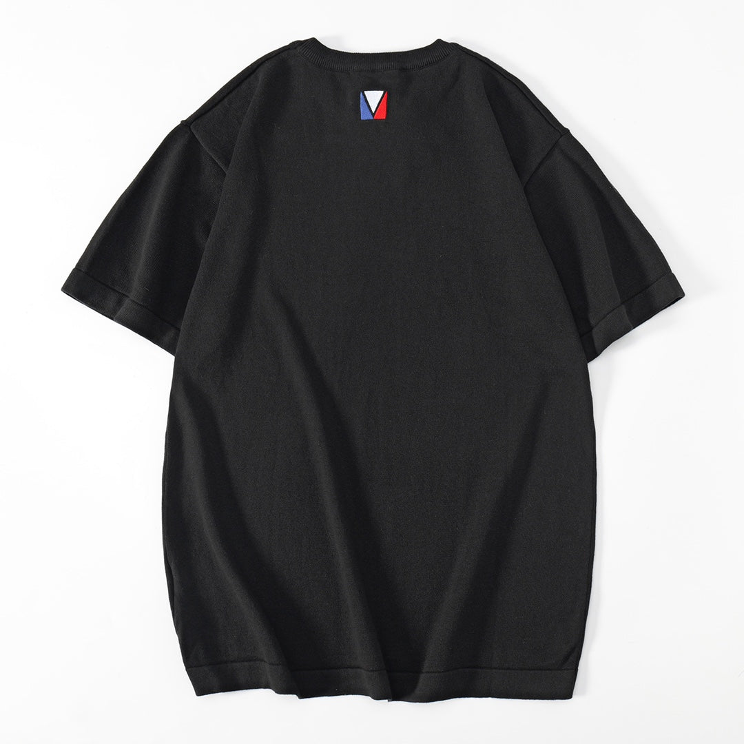 America's Cup series knitted badge T-shirt