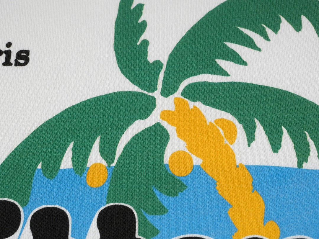 Coconut Tree beach clip art T-shirt