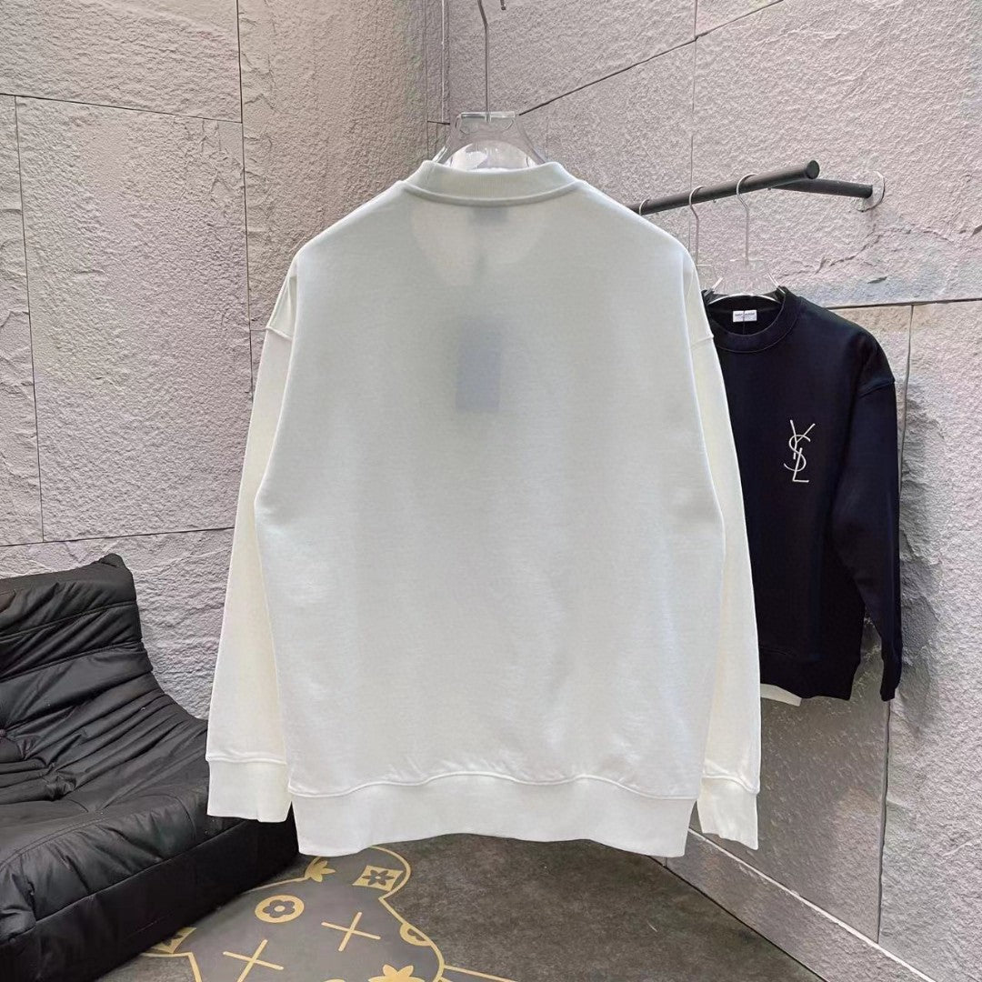 B's "Little Sun" logo embroidered sweatshirt