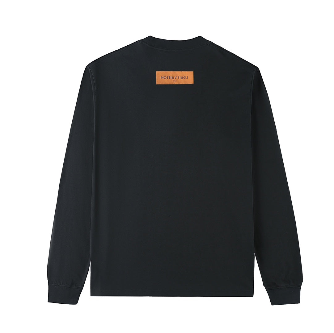 L's graphic logo double cotton sweatshirt