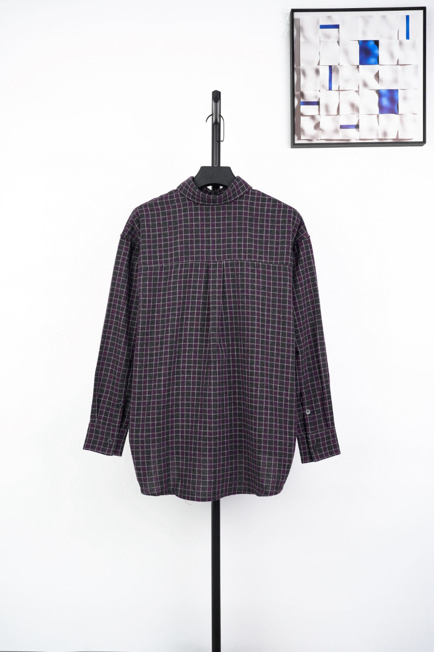 OL 2025new wool buttons shirt