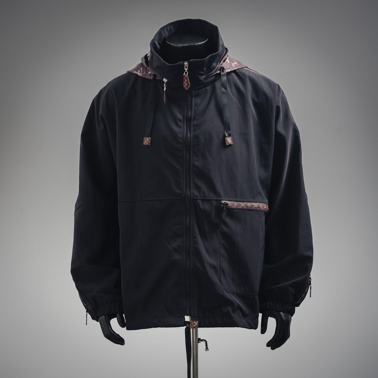 1V monogram outdoor jacket