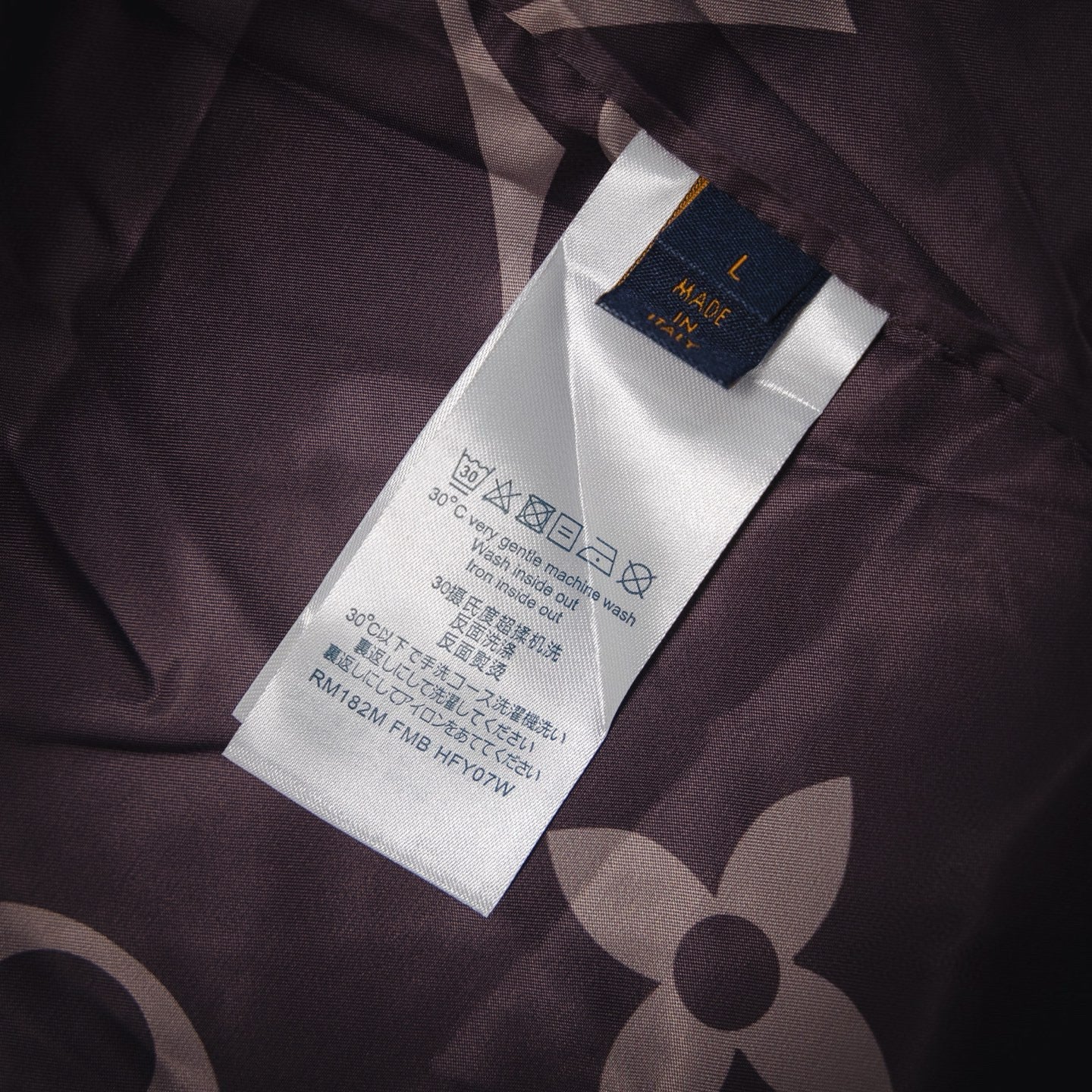 1V monogram outdoor jacket