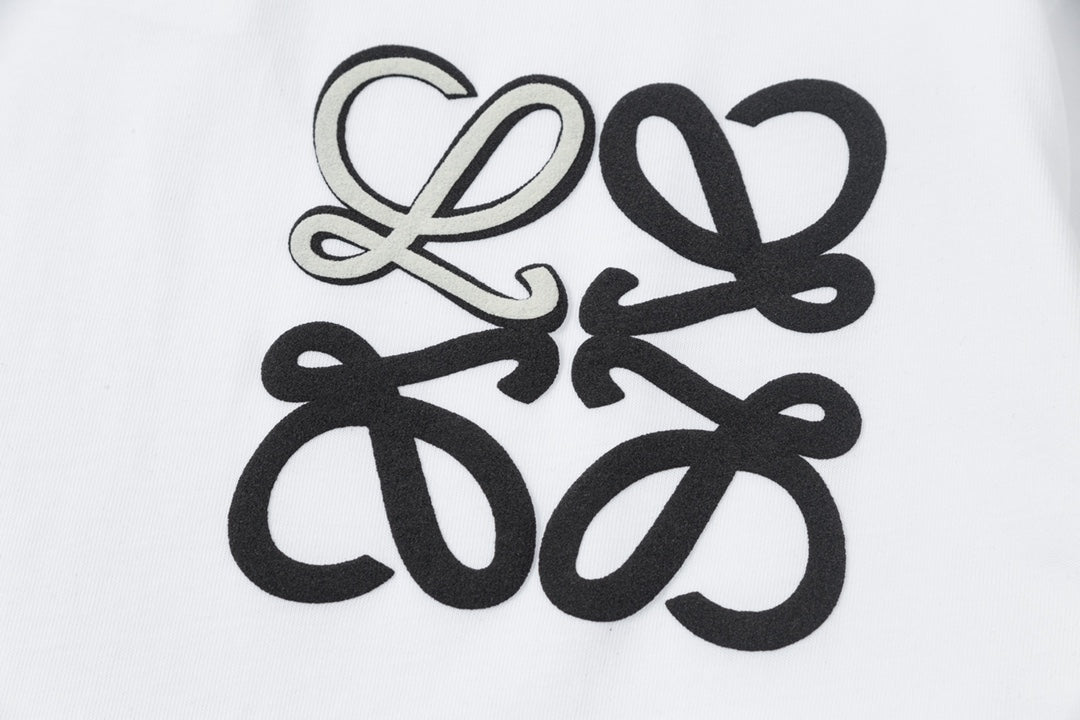 LO's color combination creative foam own logo T-shirt