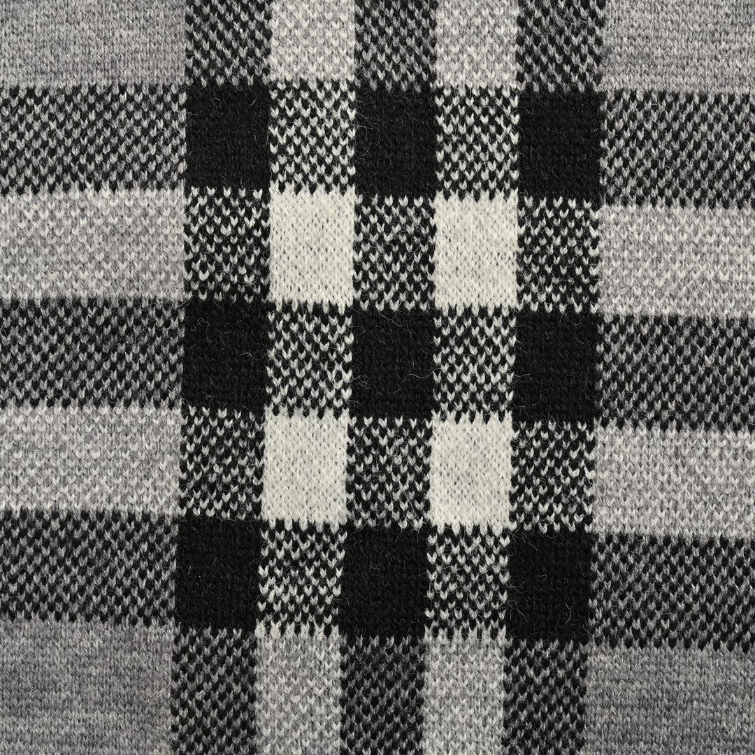 Classic Check Cardigan Sweater