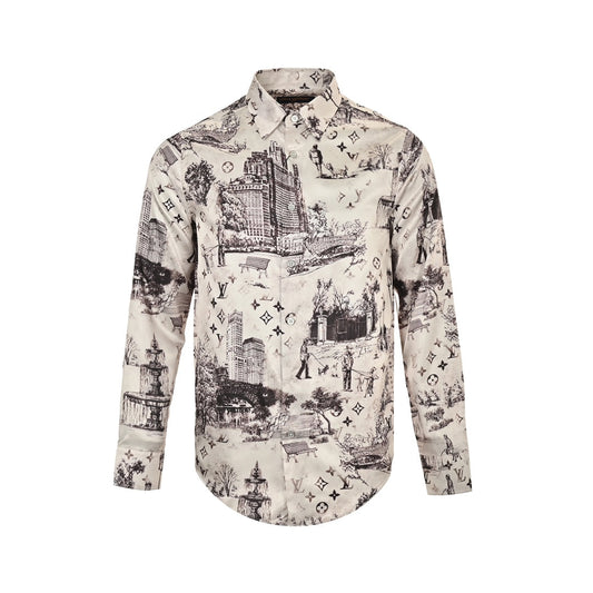 urban mulberry silk long sleeve shirt