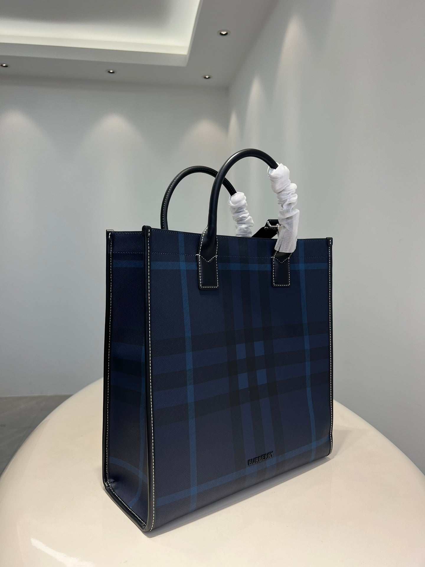 B's Blue Lines Bag