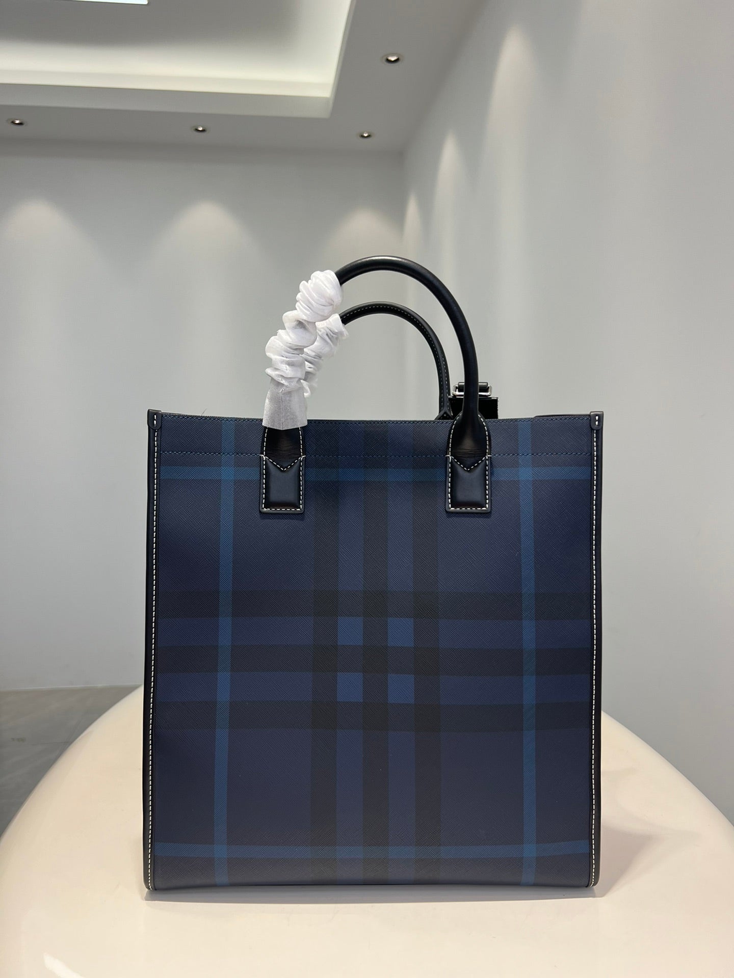 B's Blue Lines Bag