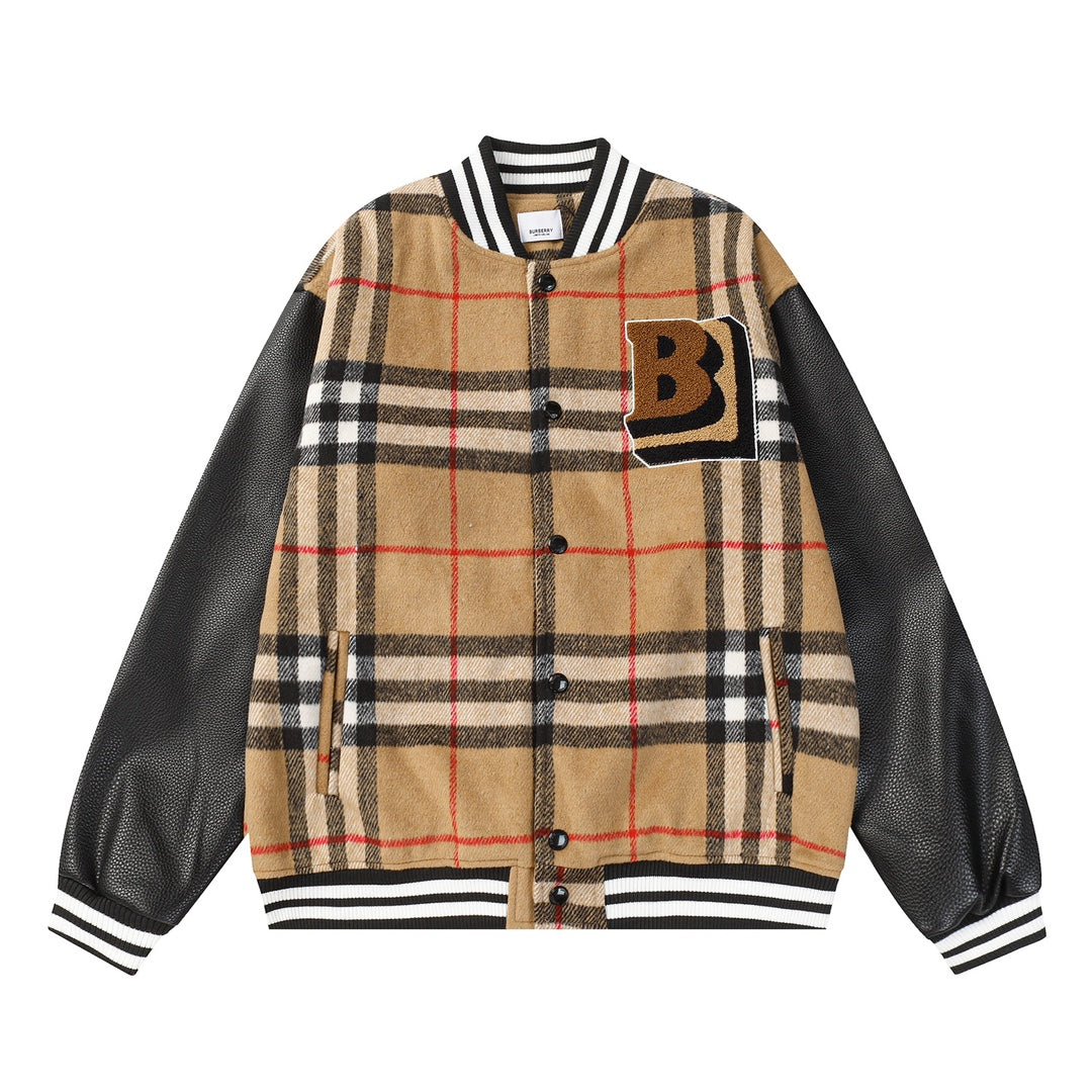 B's Big "B" Lines Patterns Jacket