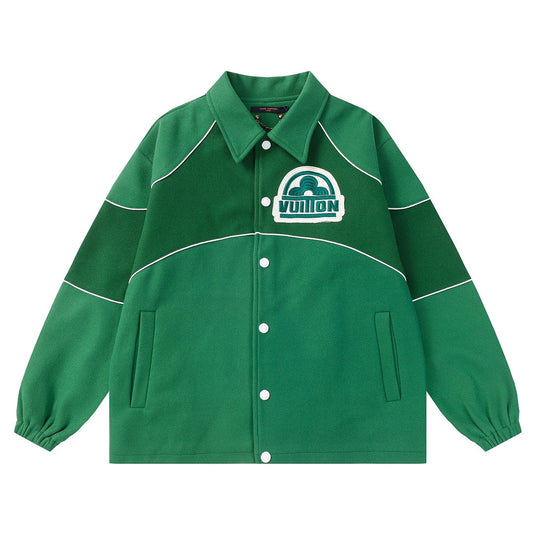 V's Green Old School Style Jacket