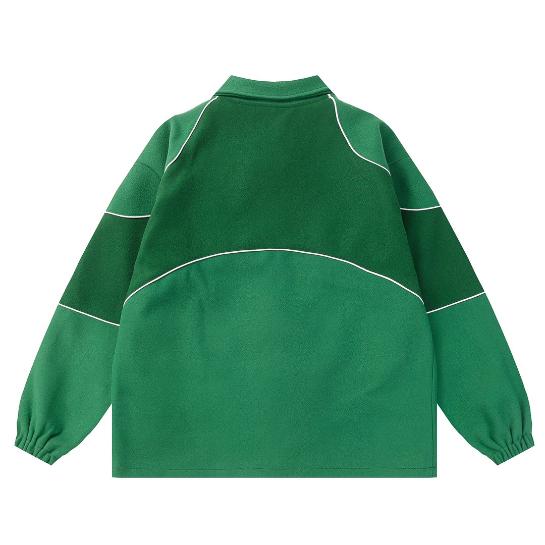 V's Green Old School Style Jacket