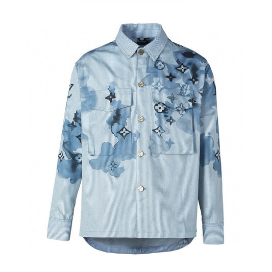 L's Ink Stain Pattern Jacket