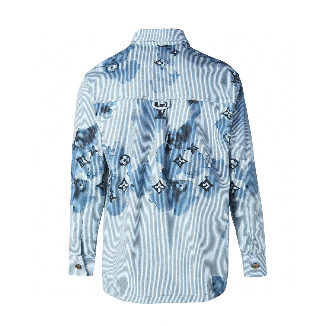 L's Ink Stain Pattern Jacket