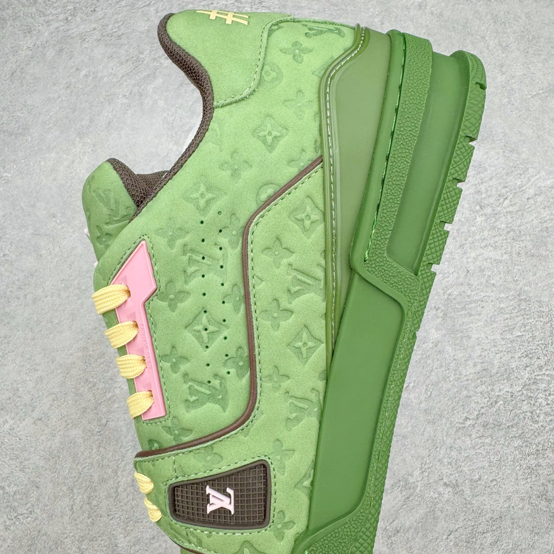 L's All Green Figure Sneakers