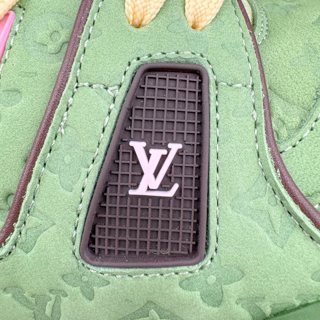 L's All Green Figure Sneakers