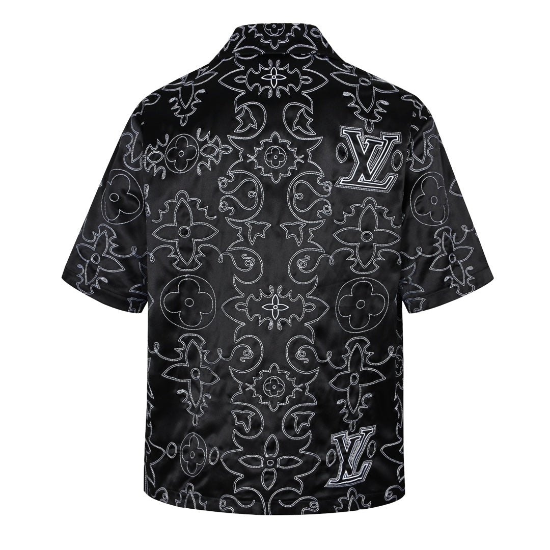 1V 2025new embroidered buttons shirt