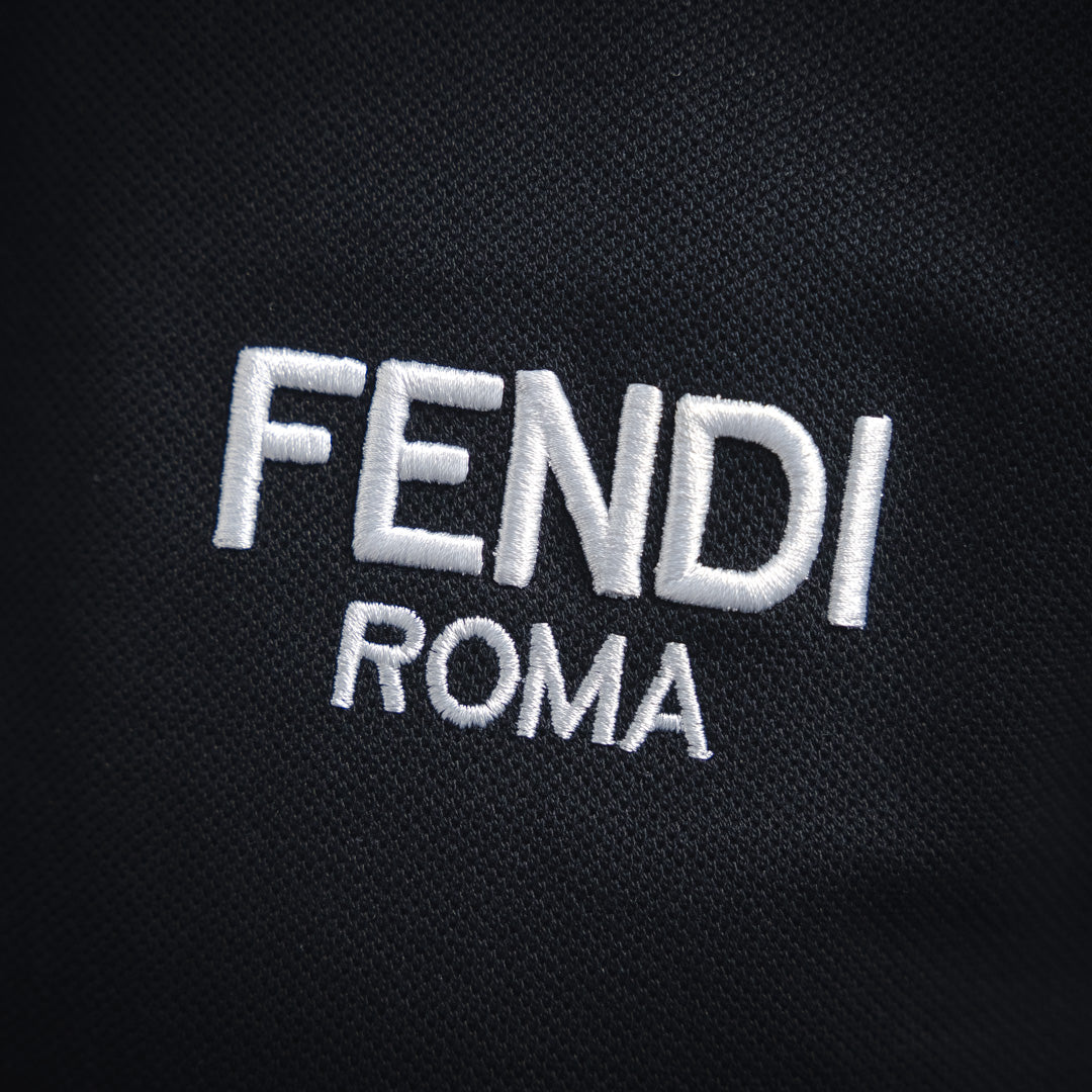 Fend 25ss embroidered polo