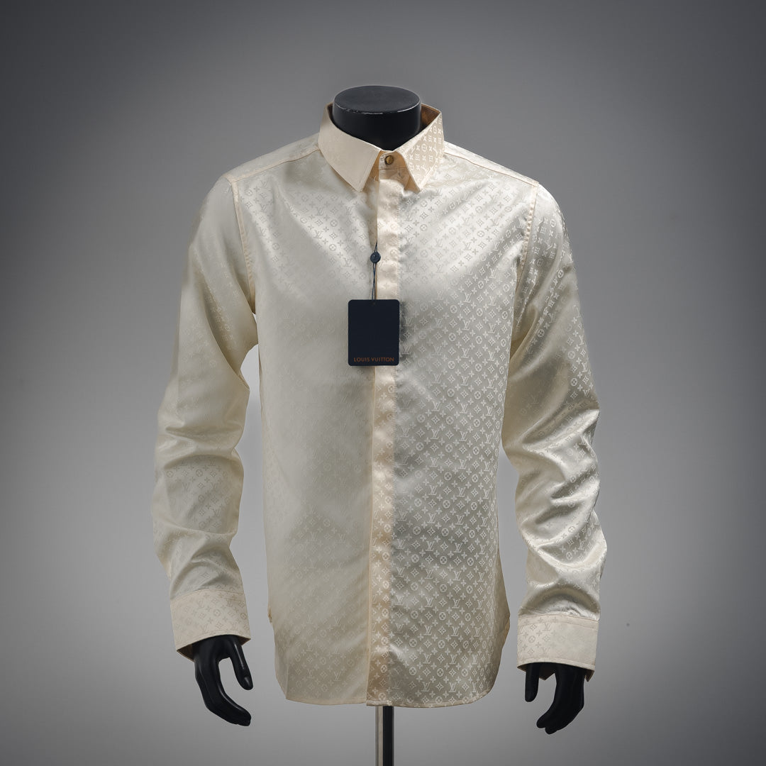 1V 2025ss jacquard buttons shirt