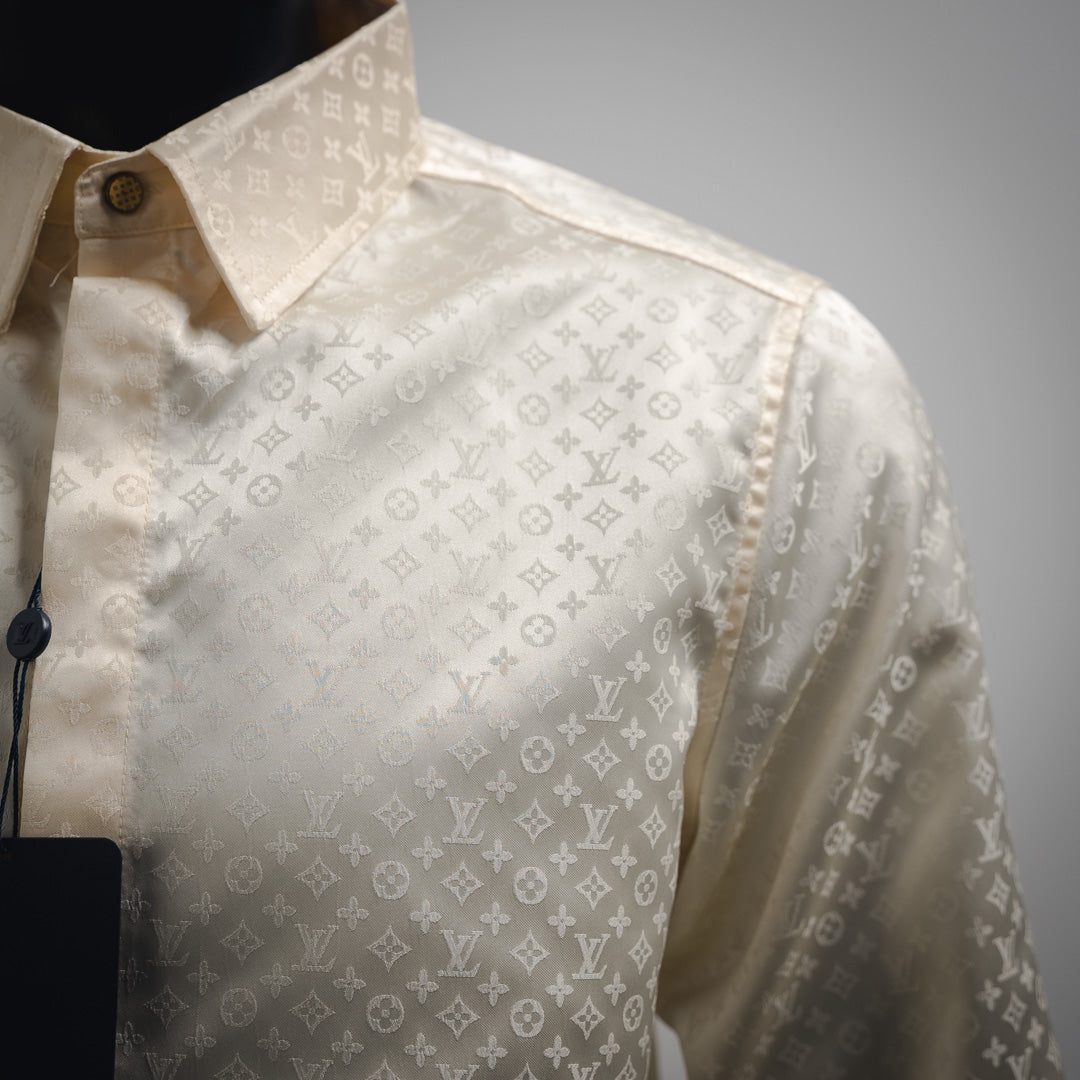 1V 2025ss jacquard buttons shirt